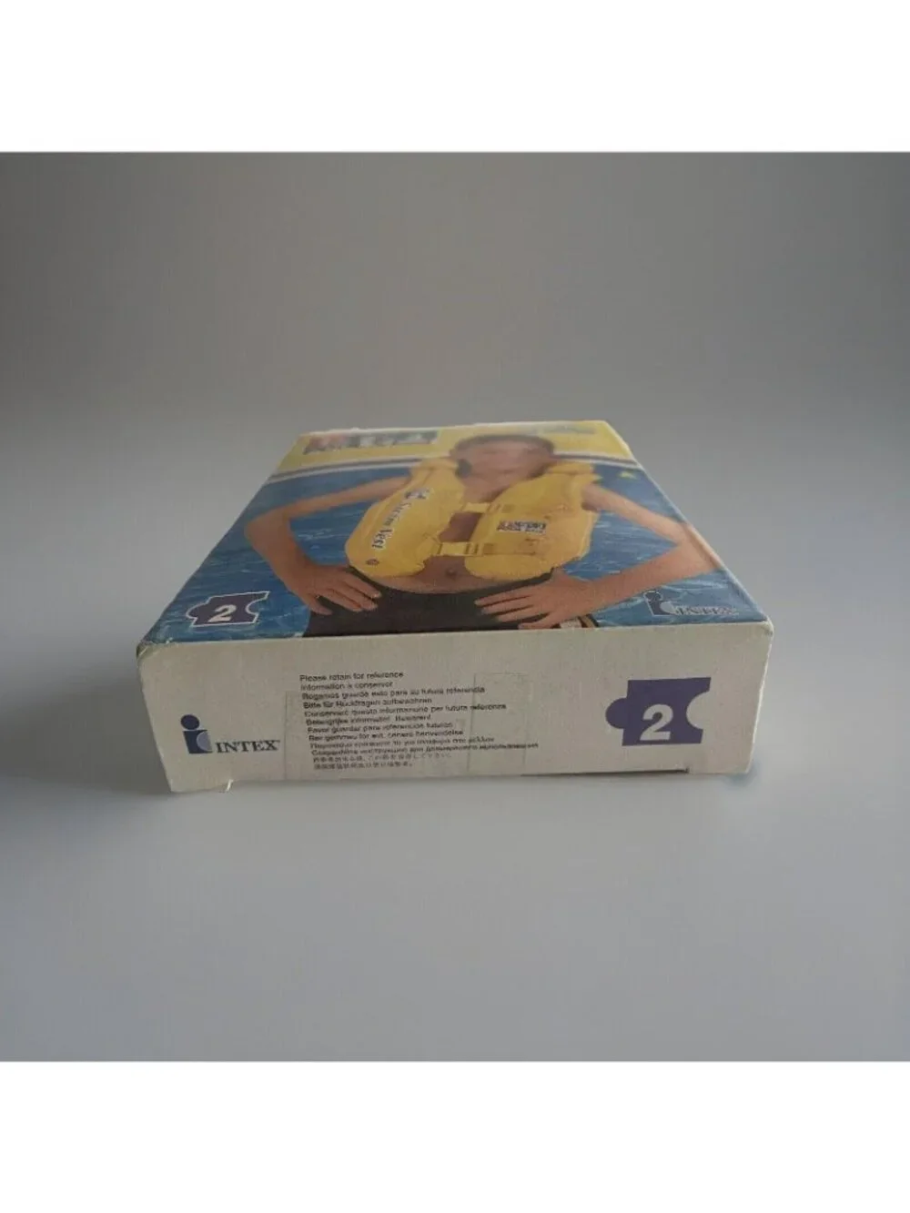 Intex Inflatable Swim Vest Wet Set Ages 3-6 Step 2 Pool School Kids Vintage 2000